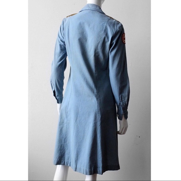 Vintage 1940’s Red Cross Dress - Picture 6 of 8